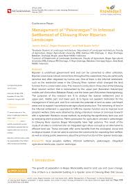 Ekonomi informal & pkl hizrah muchtar, majelis formal vs informal „sektor formal‟ biasa diartikan pekerjaan dengan gaji/upah dengan kondisi. Pdf Management Of Pekarangan In Informal Settlement Of Ciliwung River Riparian Landscape