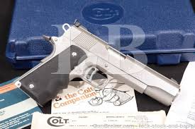 On september 30, during an all. Colt Series 80 Mkiv Gold Cup National Match 45 Acp Stainless 5 Semi Auto Pistol Box 1994 Atf C R Lock Stock Barrel