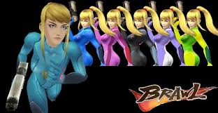 Tap again after completing the game to access the sound test, . Brawl Zero Suit Samus Super Smash Bros Wii U Mods