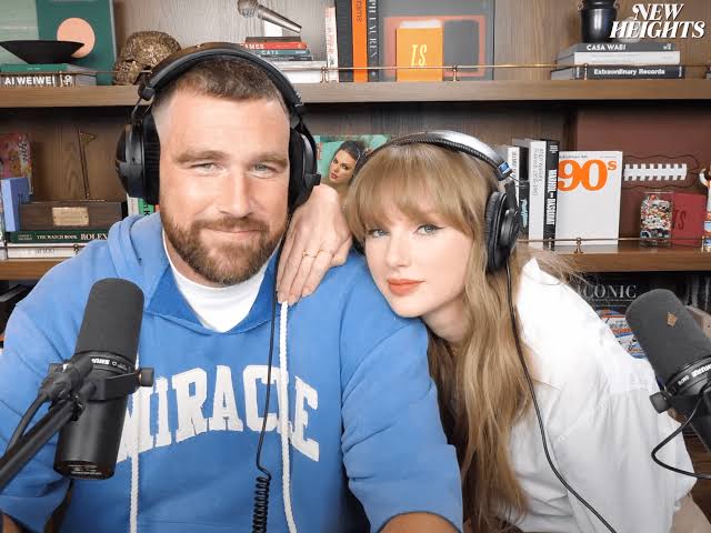 Taylor Swift and Travis Kelce on the New Heights Podcast: 11 Facts We  Learned About Their Relationship | Teen Vogue