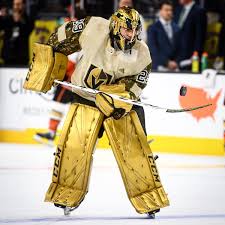 What pads does marc andre fleury wear? Al Powers On Twitter Marc Andre Fleury Debuting His New Pads And Bucket Tonight Against A Division Rival In The Ducks Boldingold