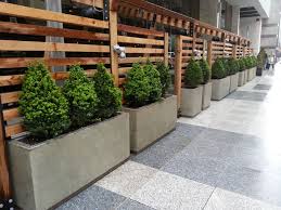 Planters Concrete Patio Planters With Galvanized Inserts Patio Planters Outdoor Restaurant Patio Wall Planters Outdoor