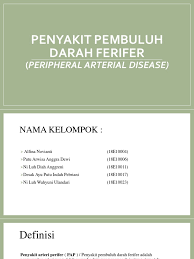 We did not find results for: Penyakit Pembuluh Darah Ferifer