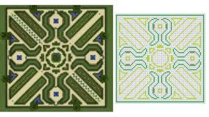 Jardin Minecraft A La Francaise Chateau Minecraft Minecraft Plans Minecraft