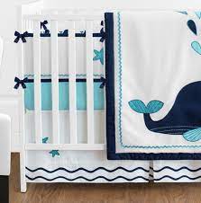 Whale 9 Piece Crib Bedding Collection