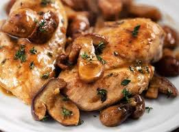 Poulet Aux Champignons Avec Cookeo Plat Et Recette Recette Poulet Mijoteuse Repas Avec Poulet Recette Poulet