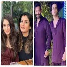 Ajay Devgan: Raveena Tandon's daughter Rasha Thadani, Ajay Devgan's nephew  Aaman Devgn to make Bollywood debut? - The Economic Times