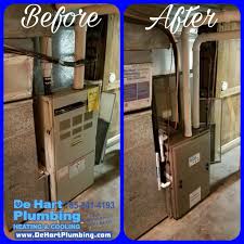 Expert technicians that can install or repair any brand of residential or commercial hvac unit in kansas city. Gas Or Electric Furnace De Hart Plumbing Manhattan Wamego Junction City Ks