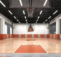 Non-Toxic Waterproof Wood Grain Basketball Court PVC Flooring Covering  Sport Floor
