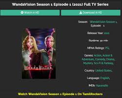Wandavision Full Hd Available For Free Download Online On Tamilrockers And Other Torrent Sites