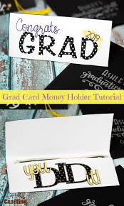 That way you can make them feel good after they read it. Graduation Card Diy How To Make A Cute And Easy Money Card Holder Leap Of Faith Crafting