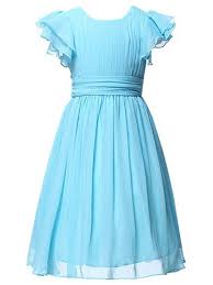 Amazon Com Happy Rose Flower Girl S Dress Prom Party Dresses Bridesmaid Dr Prom Party Dresses Chiffon Bridesmaid Dresses Short Bridesmaid Dresses Long Chiffon