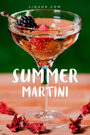 Summer Martini Cocktail Recipe Summer Martinis Fruit Cocktails Cocktail Recipes