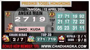 Prediksi Hongkong Pools 12 April 2020 Mainan Shio 19 Februari