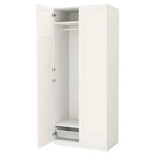 Many of our wardrobes include interior fittings such clothes rails and shelves to help you organise your stuff. Pax Wardrobe Ikea