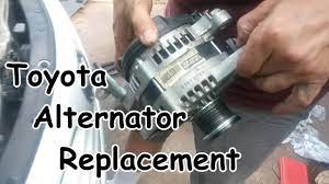 And has been previously mentioned there isn't a lot of info on how to replace it except here. Toyota Alternator Replacement 3 5l V6 Grfe Youtube