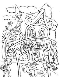 Whoville Houses Coloring Pages 20490 Grinch Coloring Pages Dr Seuss Coloring Pages Christmas Coloring Pages