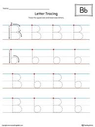 Preschool And Kindergarten Worksheets Myteachingstation Com Letter Tracing Worksheets Tracing Letters Letter B Worksheets
