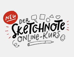 Der Sketchnotes Onlinekurs Jetzt Anmelden In 2020 Sketch Note Visuelle Notizen Lernen
