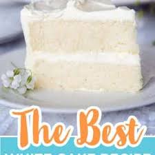 It's made with sour cream and has a deliciously soft texture. White Cake Recipe From Scratch Soft And Fluffy Sugar Geek Show