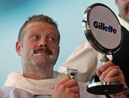 Tim Thomas puts his best face forward