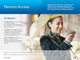 You can download citi mobile app by following any one of these steps A Market Leader In Serving Globally Minded Corporations And Their Employees Citi At Work Is An Employee Banking Program Available In The United States Ppt Download
