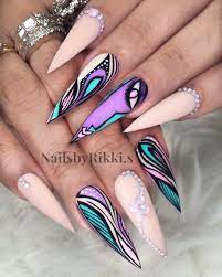 But Shawty We Can Be Mad Cool Just Hit Me If Anything Past Due Your Family Told You I M A Bad Move Plus I M Nail Designs Stiletto Nails Designs Luxury