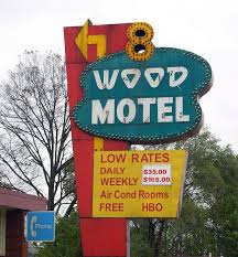 8 Wood Motel Cool Neon Signs Old Neon Signs Retro Sign