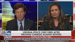 Often, deepstate comms are cloaked in such disasters. Ousted Virgina Police Chief Angela Greene Says She S Being Wrongfully Fired For Upholding Law Daily Mail Online