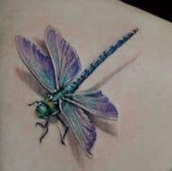 Realistic dragonfly tattoos look amazing when done on the shoulder blade or arm area. What Does Dragonfly Tattoo Mean Represent Symbolism