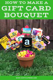 Gift card bouquet for teacher. How To Make A Gift Card Bouquet Sippy Cup Mom Gift Card Bouquet Gift Card Tree Gift Card Basket