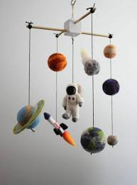 Mobile In Der Form Des Sonnensystems Mit Allen Planeten Selber Basteln Mobile Basteln Kreativ