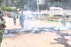 Cs matiang'i visits family of two embu brothers found dead after being arrested by police, promises justice. Police Shoot Kill Protester As Chaos Rocks Embu Over Brothers Deaths Nation