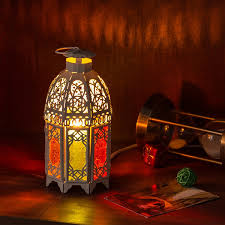 Maybe you would like to learn more about one of these? Retro Style Class Iron Moroccan Matte Electric Lantern Bedside Table Lamp Handmade Intricate Cast Cutouts Electric Square Lantern Night Lamp Us Eu Uk Available Wish