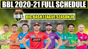 There are few cities in australia after which the teams are named the total of 8 teams play. Big Bash League 2020 21 Schedule Time Table Team Squad All Detail Big Bash League 2020 21 Bbl Youtube