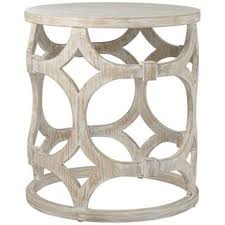 Sedona accent table baskets with storage, rattan/mdf in white wash, set/2. Lanini Whitewash Accent Table 5w186 Lamps Plus Contemporary Accent Tables Accent Table Decor Metal End Tables