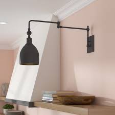 Lyana 1 Light Swing Arm Lamp Swing Arm Lamp Lamp Swing Arm Wall Sconce
