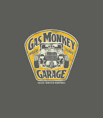 Gas Monkey Garage Muscle Carign Logo by Zahi Dylan