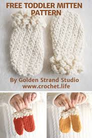 Easy Crochet Thumbless Mittens For Toddlers Crochet Life