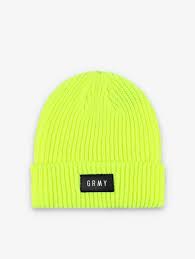 Any beanie available in your drawer? Grimey Wear Beanie Flying Saucer In Gelb 709747