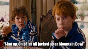 He looked up at them with wild eyes. Mountain Dew Talladega Nights Quotes Quotesgram