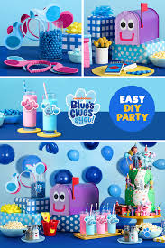Throw A Blue S Clues You Party Blue Birthday Parties Clue Themed Parties 2nd Birthday Party Themes