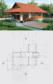 Simple Thai Contemporary Concrete And Wood House Concrete House House In The Woods House Flooring