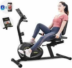 Shop for recumbent exercise bikes in exercise bikes. Merax Magnetic Recumbent Exercise Bike With Bluetooth 8 Level Resistance 4943483180769 Ebay