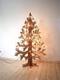 Recycled Cardboard Minimalist Modern Artificial Christmas Tree Etsy Cardboard Christmas Tree Unusual Christmas Trees Christmas Diy