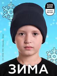 Шапка зимняя детская VATAGA 258066033 купить за 825 сом в интернет-магазине  Wildberries