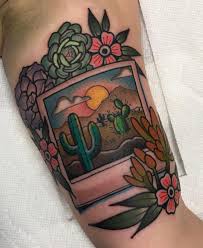 Pin By Jamoda Keomek On Body Mod Succulent Tattoo Desert Tattoo Tattoos