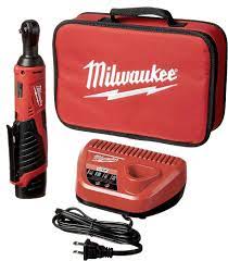 Amazon.com: Milwaukee 2456-21 M12 Cordless 14 Lithium-Ion Ratchet Kit :  Tools & Home Improvement