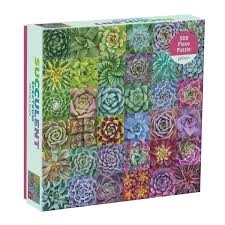 Galison jigsaw puzzles | puzzle palace australia. Galison 500 Piece Puzzle Succulent Spectrum