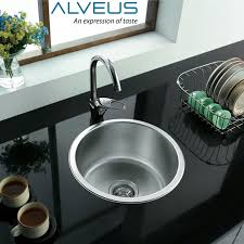 alveus single 1.0 bowl inset round